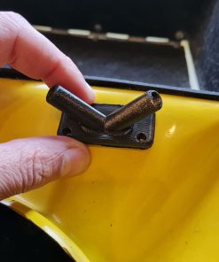 Alternative view of Flysky Antenna Bracket (angled for back of Kamo)
