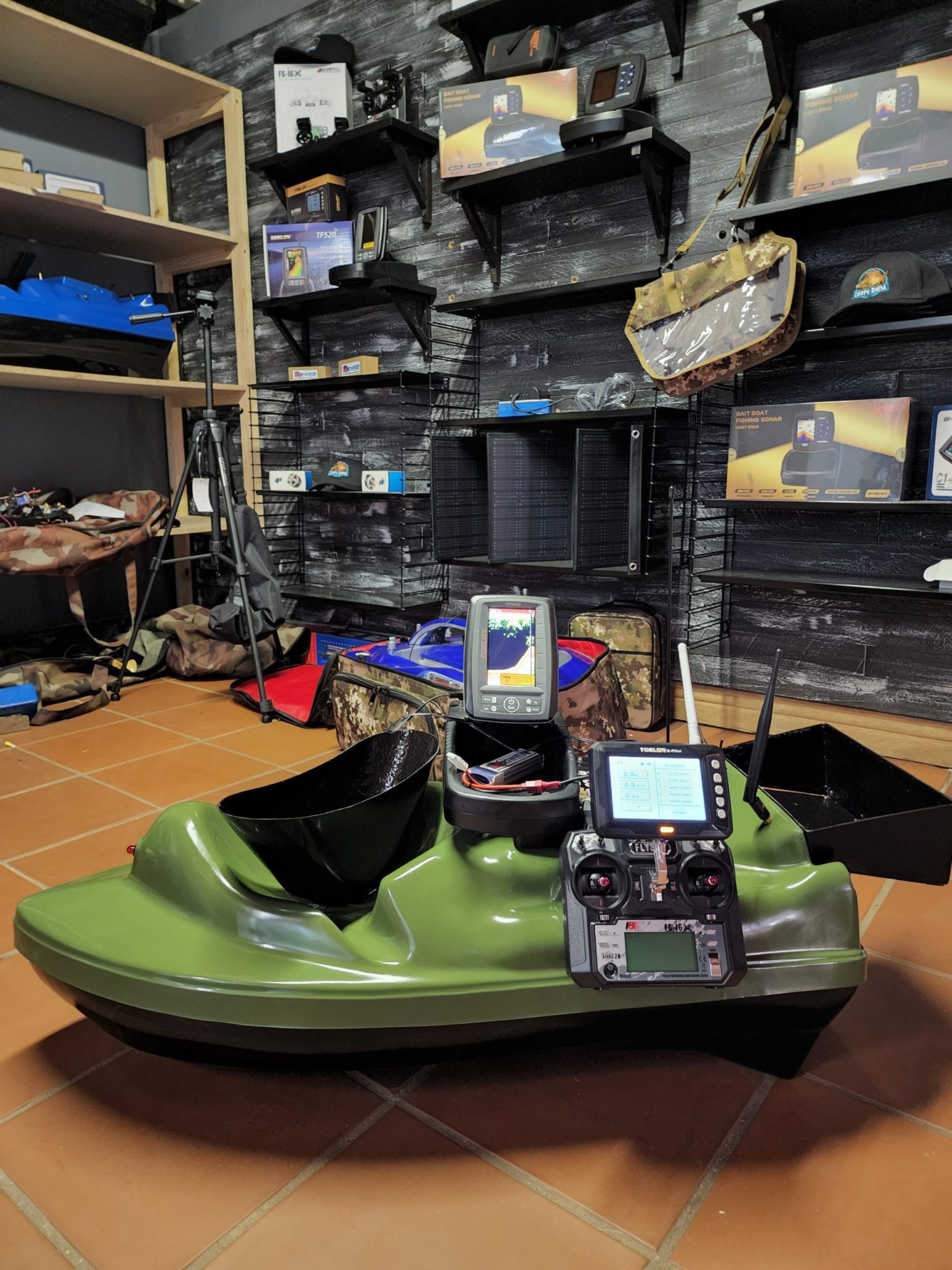 kamo 360 bait boat